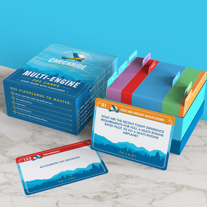 Pre-Order Multi-Engine Flashcards