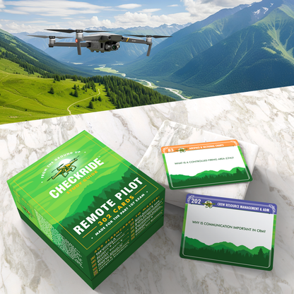 (Pre-Order July 31) Remote Pilot Part 107 Flashcards