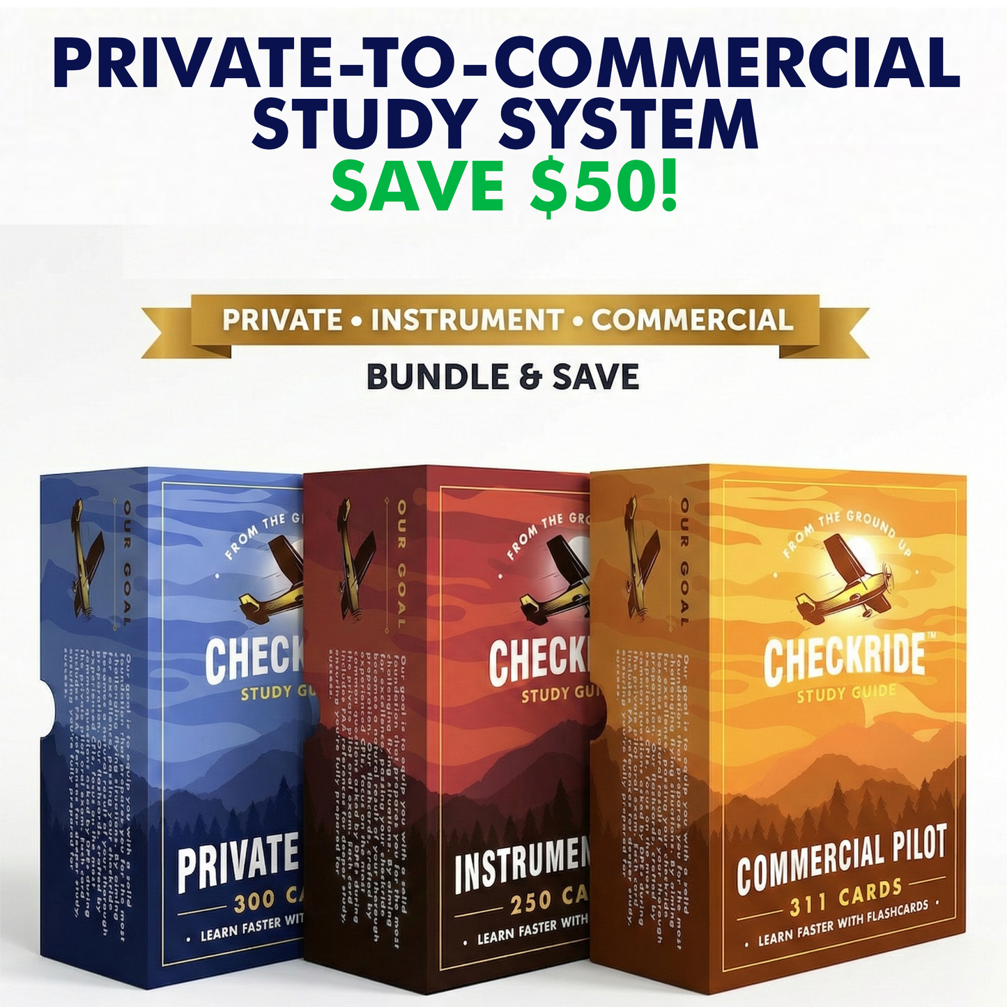 Private-to-Commercial Study System (Bundle & Save)