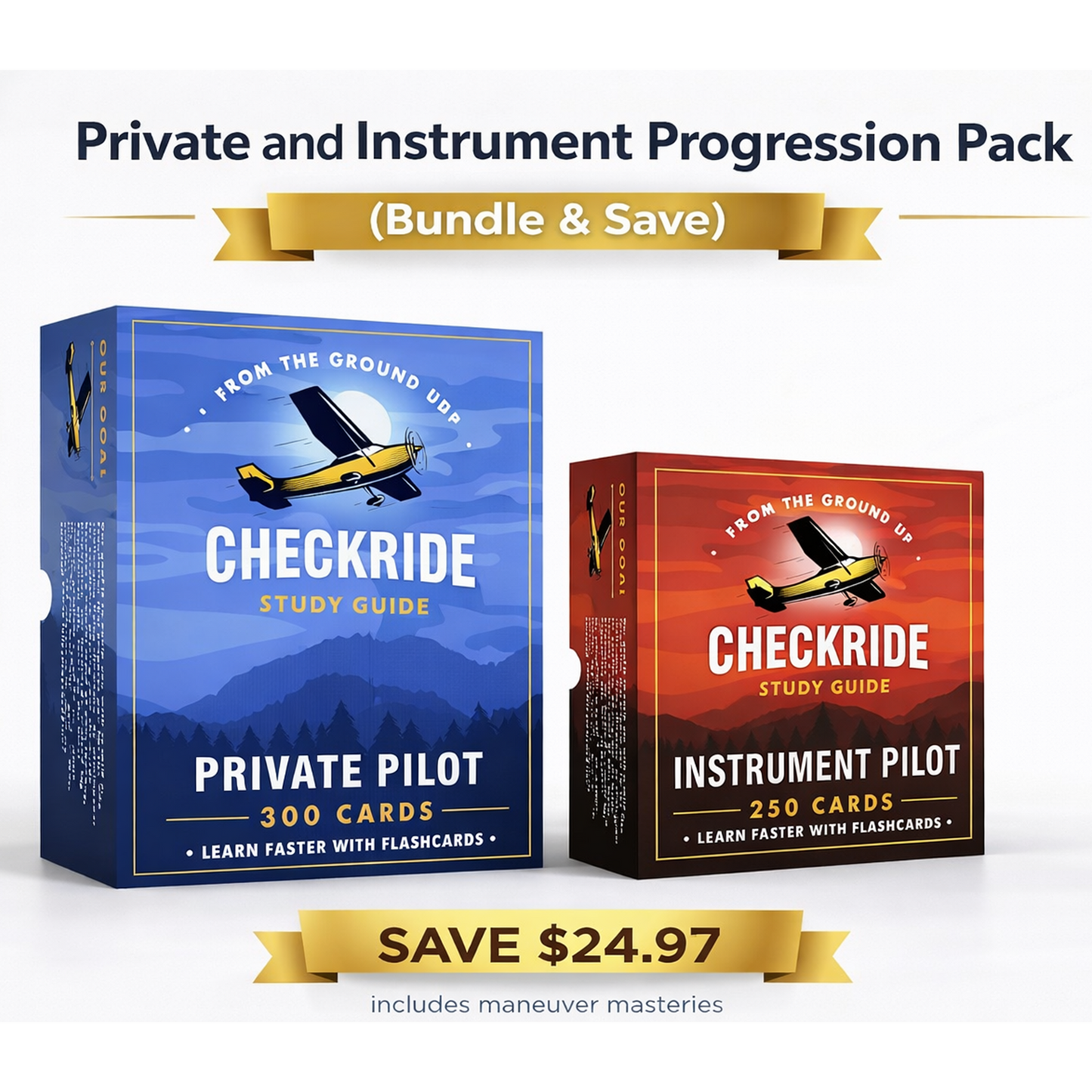 Private and Instrument Progression Pack (Bundle & Save)